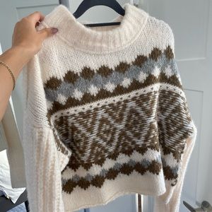 Oversized free people sweater
